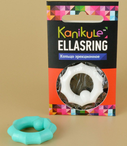 Цветное фигурное эрекционное кольцо Love Ring