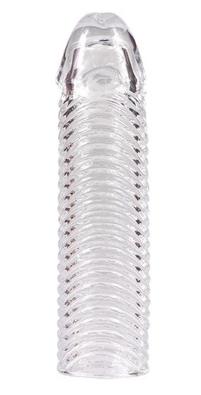 Увеличивающая насадка с ребрами Kanikule - 17 см.