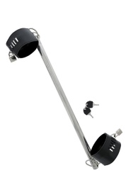 Металлическая распорка для рук с неопреновыми манжетами BLAZE SPREADER BAR   HAND CUFFS