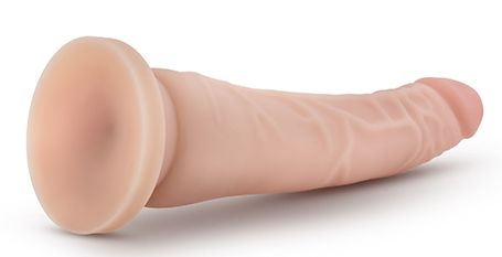 Телесный фаллоимитатор 8.5 Inch Silicone Dildo - 21,6 см.