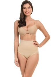 Бесшовные трусы сильной степени коррекции с завышенной линией талии