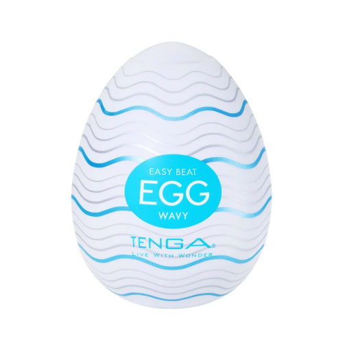 Мастурбатор-яйцо Tenga Egg Wavy