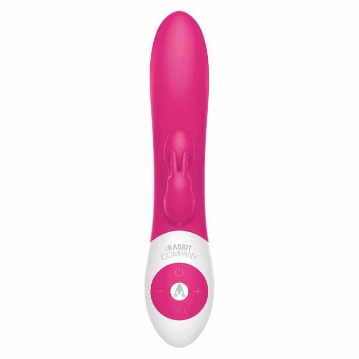 Розовый вибратор The Kissing Rabbit