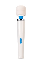 Белый вибромассажёр Love Magic Rechargeable HV-270 - 32 см.