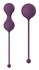 Набор фиолетовых вагинальных шариков Love Story Carmen