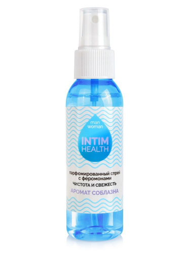 Парфюмированный спрей Intim Health для нижнего белья и тела с соблазнительным ароматом - 95 мл.
