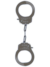 Металлические наручники Be Mine с парой ключей