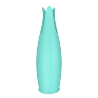 Мятный вибростимулятор с лепестками Rainbow collection №3