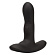 Чёрный вибромассажер простаты Eclipse Rocking Probe - 11,5 см.