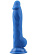Синий фаллоимитатор Rick.G - 22,6 см.