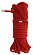 Красная веревка DELUXE BONDAGE ROPE - 10 м.