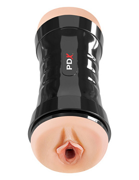 Двусторонний мастурбатор в колбе Super Flip-A-Pussy Over