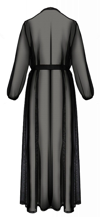 Роскошный длинный пеньюар Zinnia