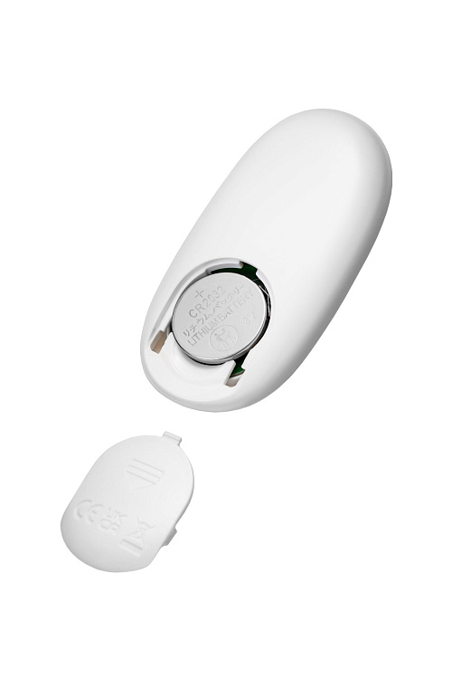 Синий двусторонний вибратор Agamien с управлением через приложение - 46 см.