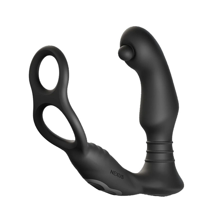 Черный массажер простаты Nexus Simul8 Orbit Edition