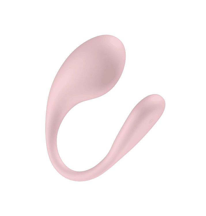 Розовое интерактивное виброяйцо Spot
