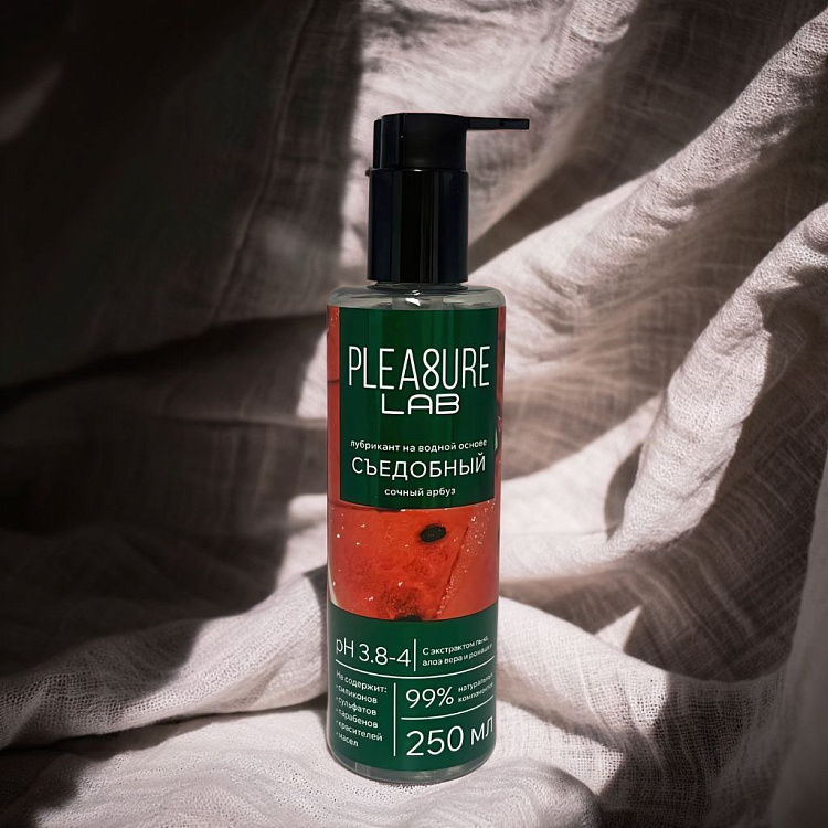 Лубрикант на водной основе Pleasure Lab с ароматом арбуза - 250 мл.