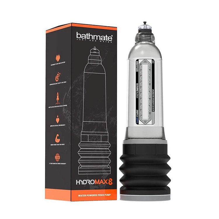 Прозрачная гидропомпа Bathmate HydroMAX8