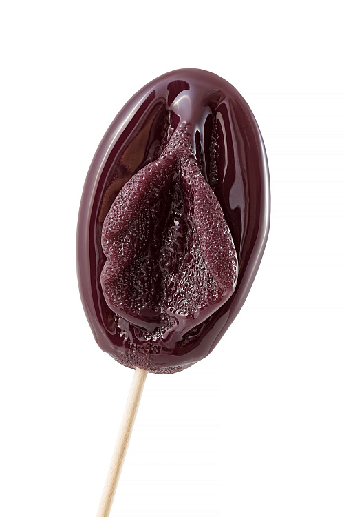 Леденец в форме вагины со вкусом виски и колы - 50 гр.