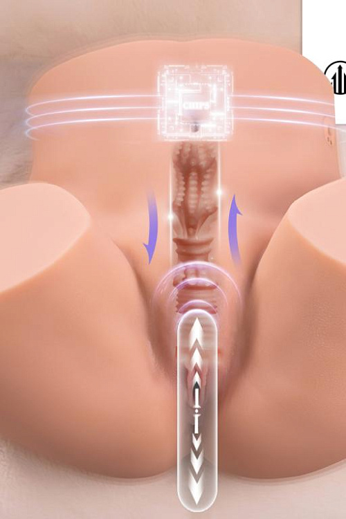 Мастурбатор-полуторс Michelle Ass с функцией пенетрации