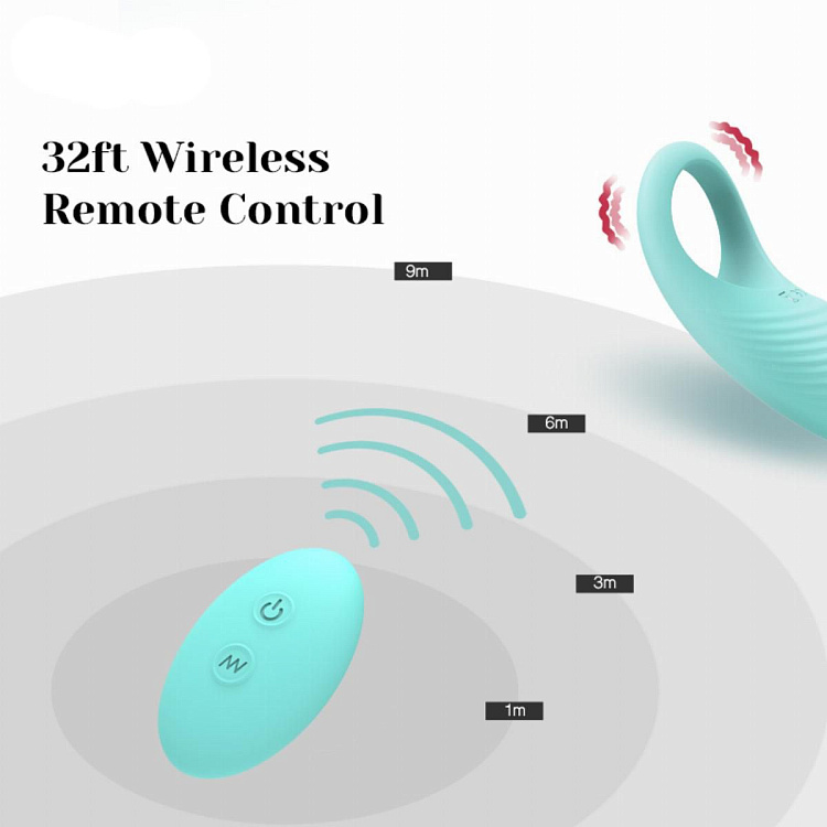 Кольцо на пенис с вибрацией и дистанционном управлении Vibrating Cock Ring