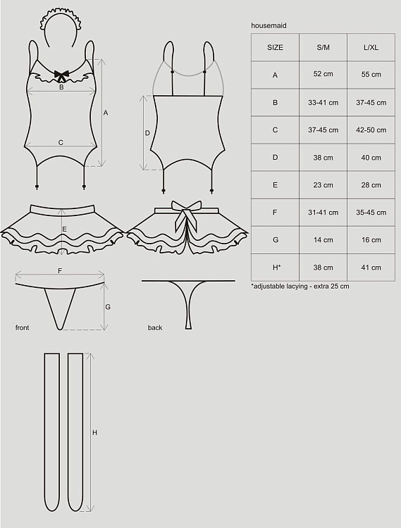 Костюм горничной Housemaid