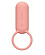 Коралловое эрекционное кольцо Iroha SVR Coral Pink