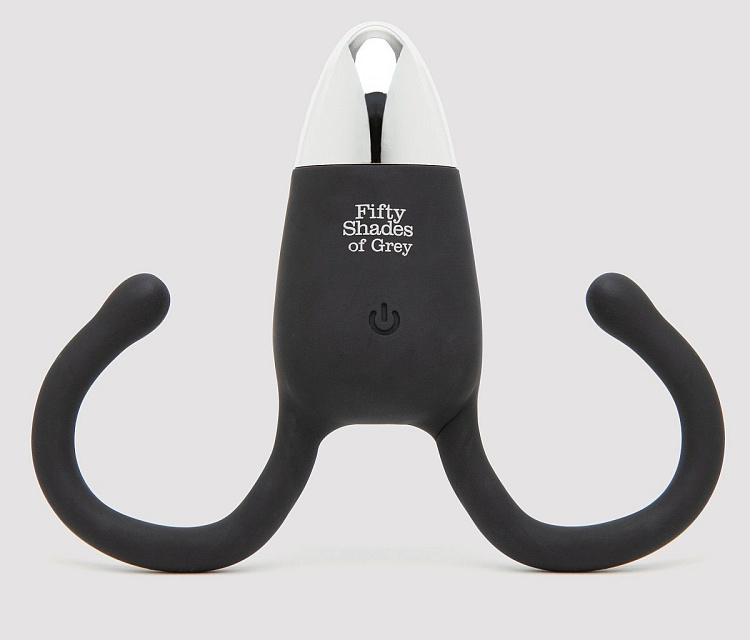 Черный вибратор для пар Relentless Vibrations Remote Couples Vibrator