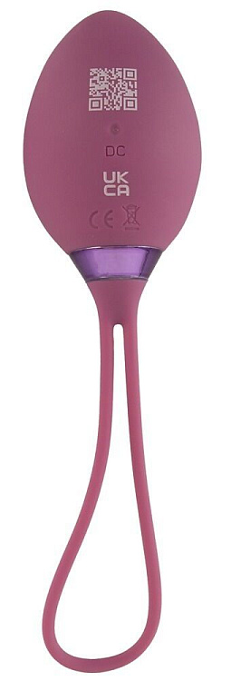 Фиолетовый вагинальный шарик ROVANA RC Love Ball