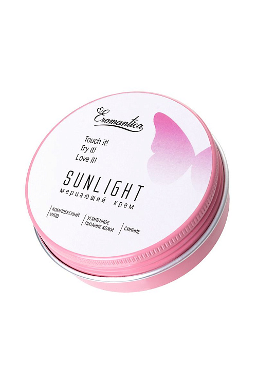 Мерцающий крем Eromantica Sunlight - 60 гр.