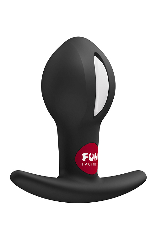 Черная анальная пробка B Ball Uno - 7,3 см.