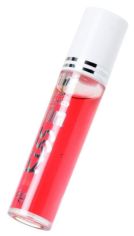 Блеск для губ Gloss Vibe Strawberry с эффектом вибрации и клубничным ароматом - 6 гр.