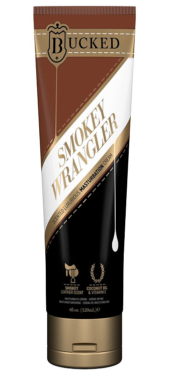 Крем для мастурбации Bucked Smokey Wrangler с ароматом сыромятной кожи - 120 мл.