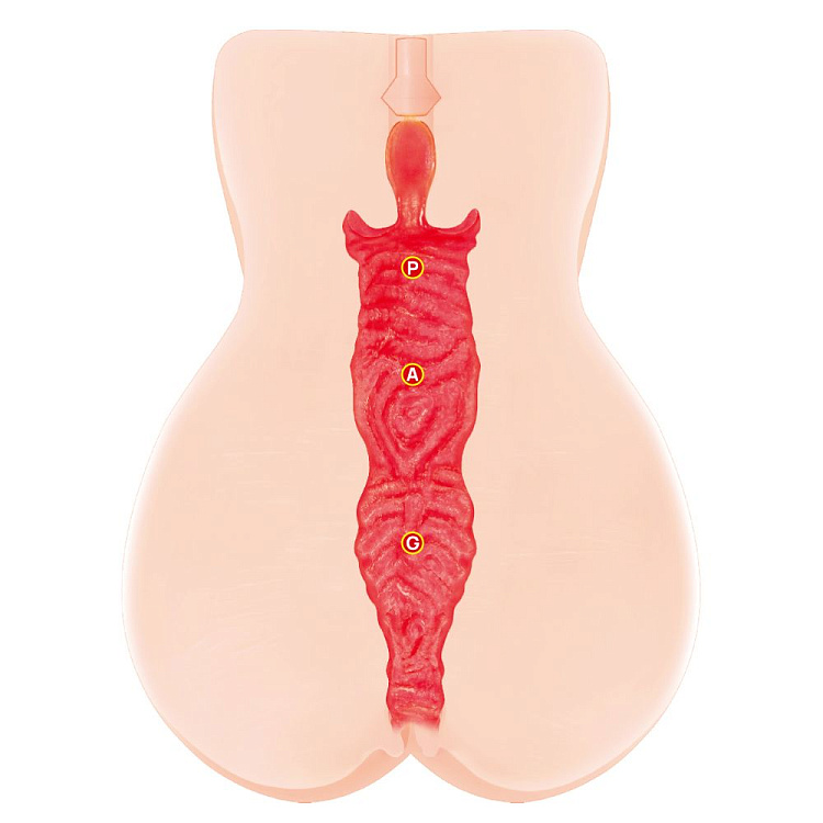 Мастурбатор-вагина с вибрацией Jenny Onahole edition 005