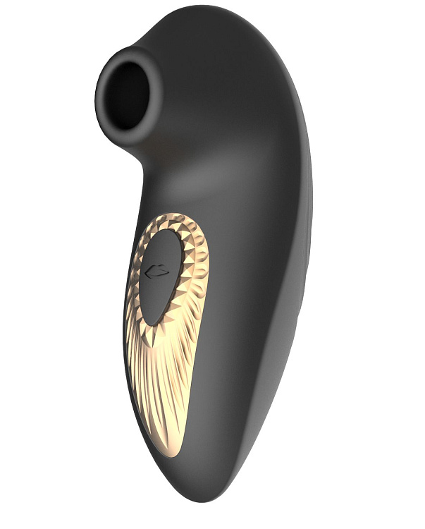 Черный вакуумный стимулятор клитора