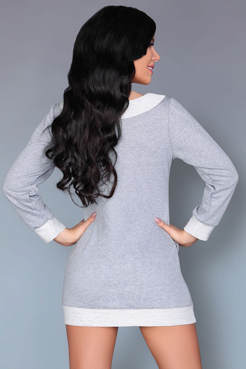 Домашняя сорочка-туника Maristela с кармашками