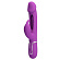 Фиолетовый вибратор-кролик с функцией фингеринга Kampas - 23,2 см.