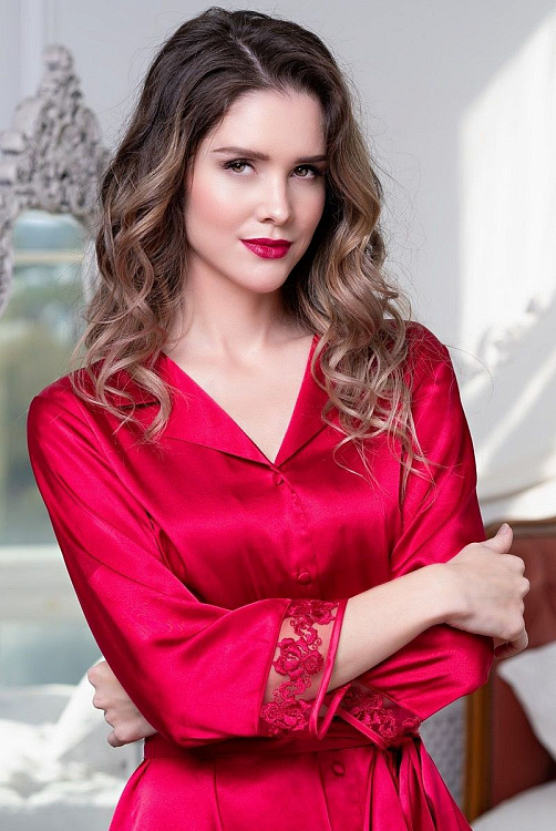 Оригинальный пеньюар Marisia на пуговках