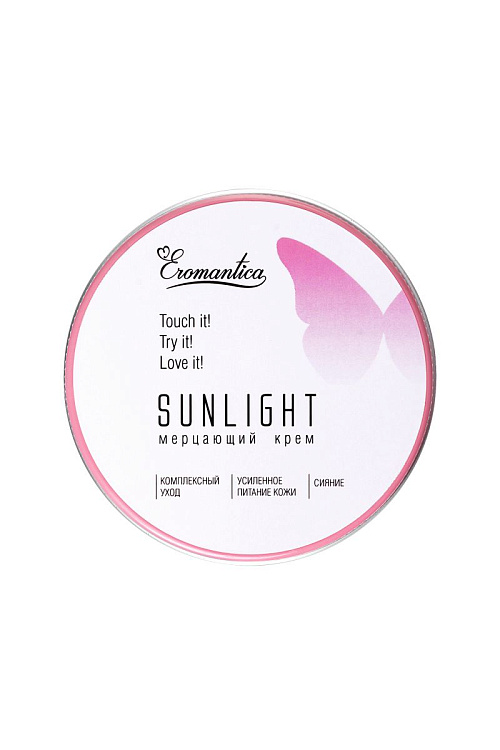 Мерцающий крем Eromantica Sunlight - 60 гр.