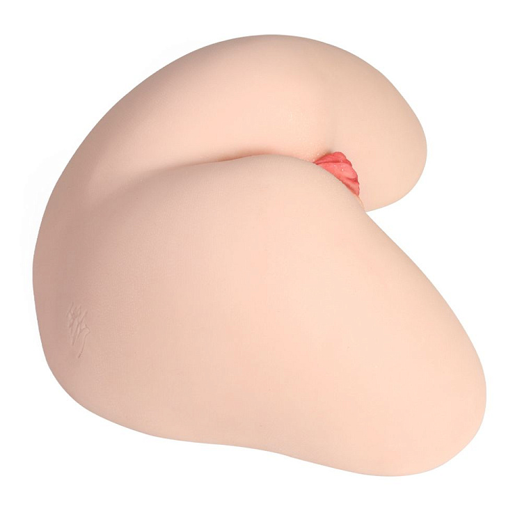 Мастурбатор-полуторс с двойным слоем материала и вибрацией Jenny Onahole Real Hips