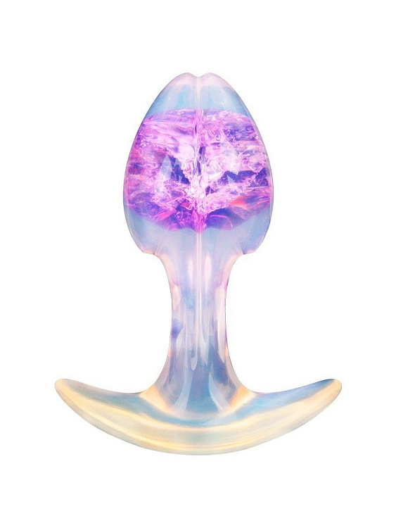 Сиреневатая анальная втулка - 8,2 см.