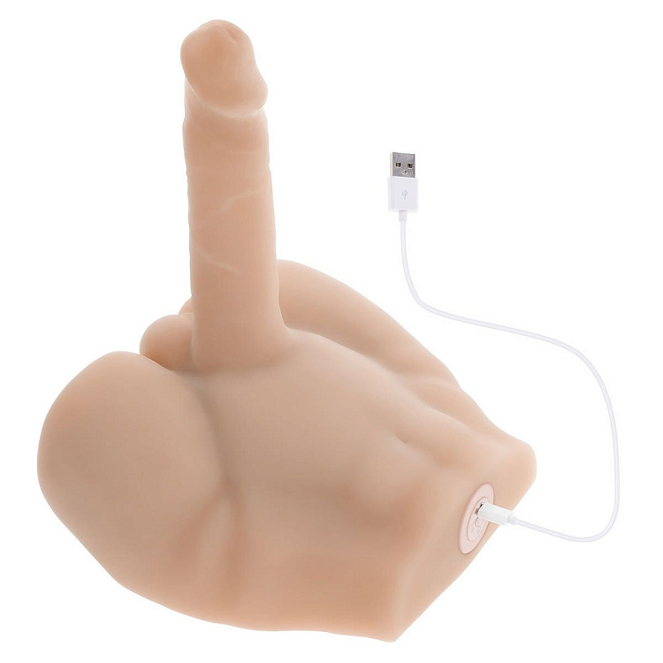 Мужской полуторс с вибрацией и поступательными движениями Easy Rider