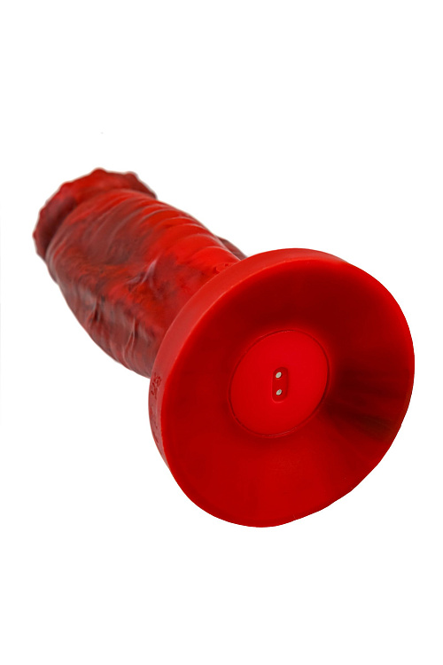 Силиконовый вибратор Monster Saur - 20 см.