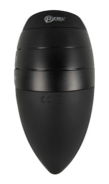 Черный мастурбатор с гибкими крылышками