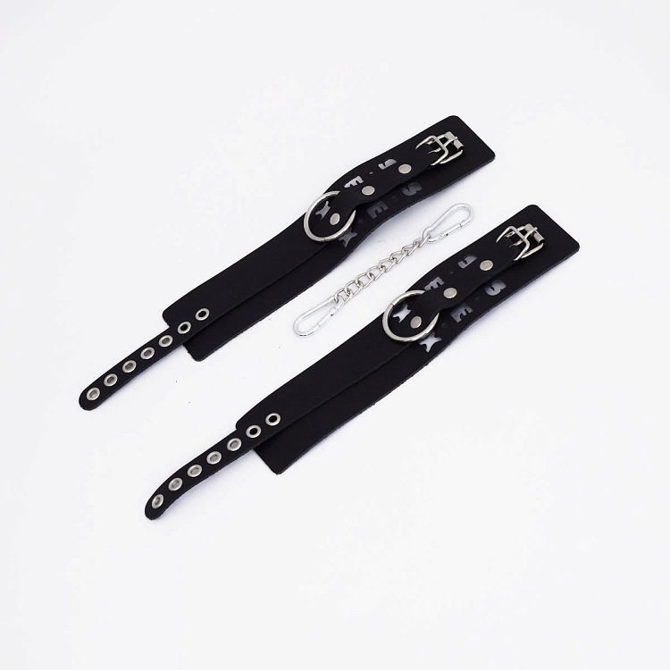 Черные кожаные оковы Sex