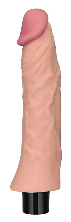 Крупный вибратор-реалистик Real Softee - 20,3 см.