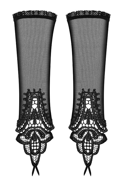 Перчатки с ажурными вставками Luiza