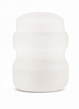 Прозрачный компактный мастурбатор Pink Vibe