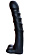 Чёрный фаллоимитатор-гигант PREDATOR - 37 см.