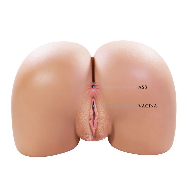 Телесный мастурбатор Julia с 2 любовными тоннелями